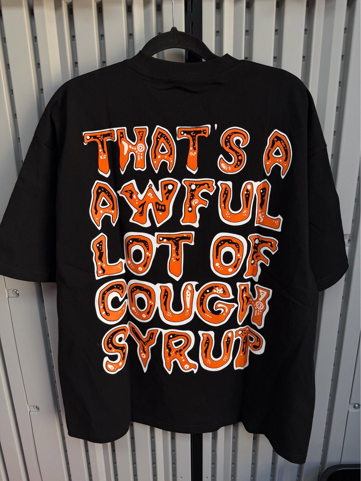 Awful Lot of Cough Syrup Tee - Freddy Krueger