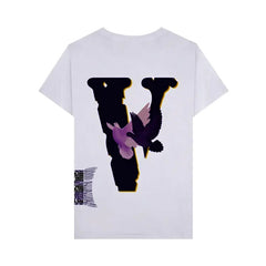 Vlone x Nav Doves Tee - White/Purple