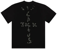 Travis Scott Cactus Jack x McDonald's Sesame Tee 'Black'