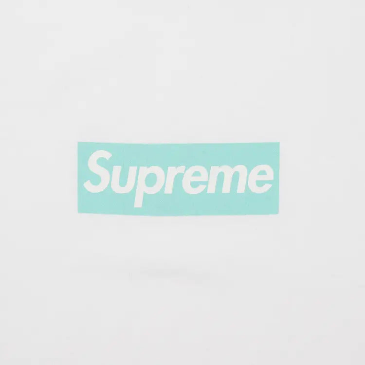 Supreme x Tiffany & Co Box Logo Tee 'White'