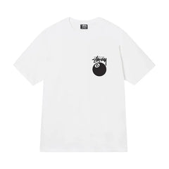 Stussy 8 Ball Tee - White