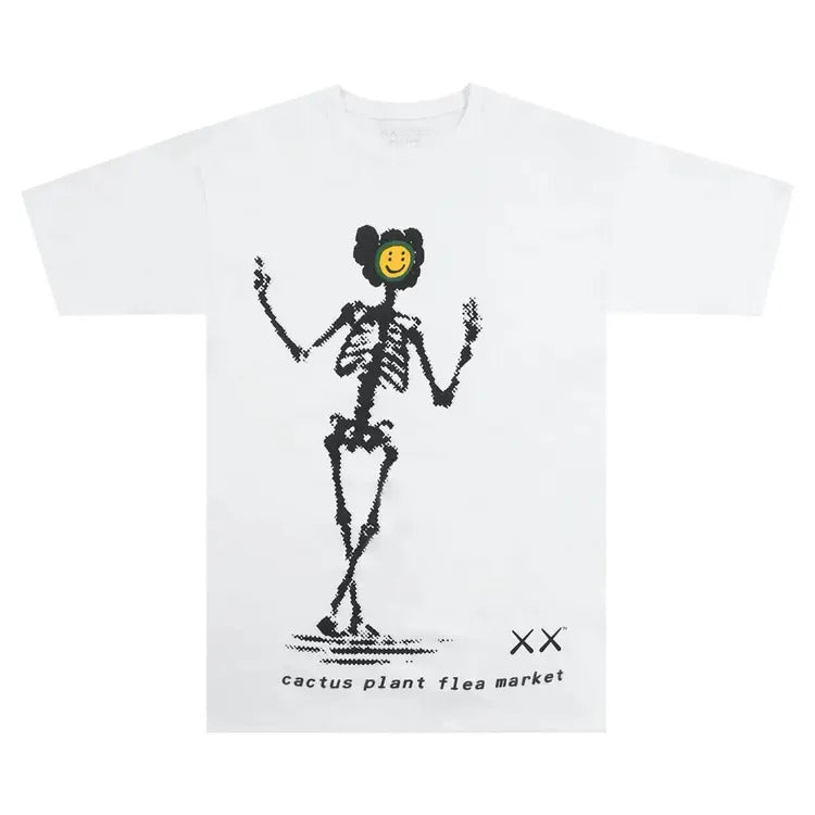 KAWS x Cactus Plant Flea Market Tee 'White'