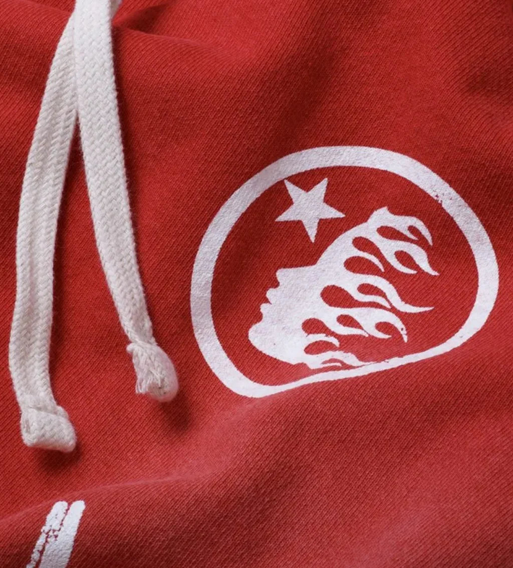 Hellstar Studios Racer Flare Sweatpants - Red