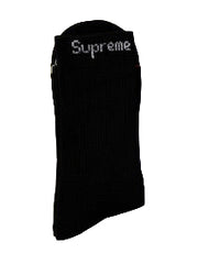 Supreme Hanes Socks Black