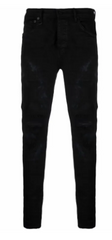 Purple jeans