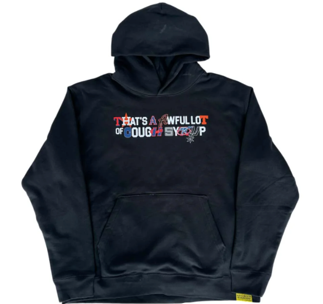 Awful Lot of Cough Syrup Hoodie - Sports Patches
