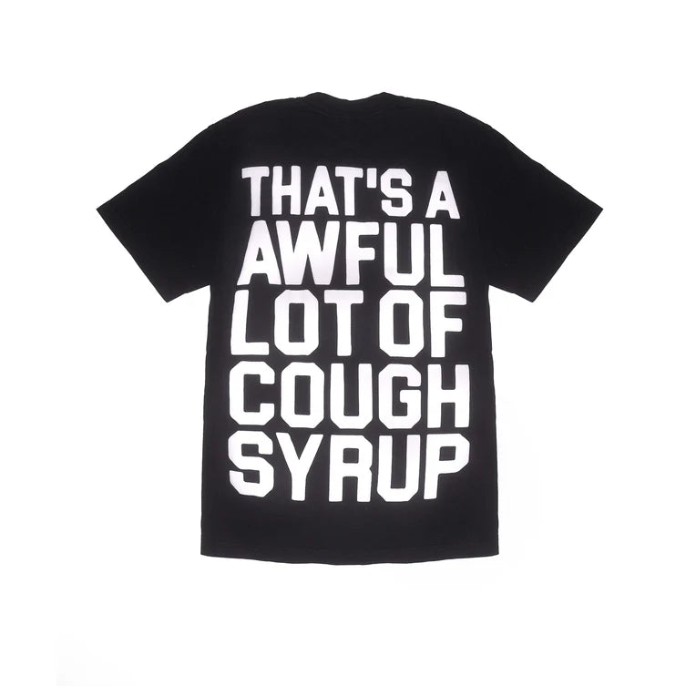 Awful Lot of Cough Syrup Black Tee - Classic Tee
