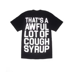 Awful Lot of Cough Syrup Black Tee - Classic Tee