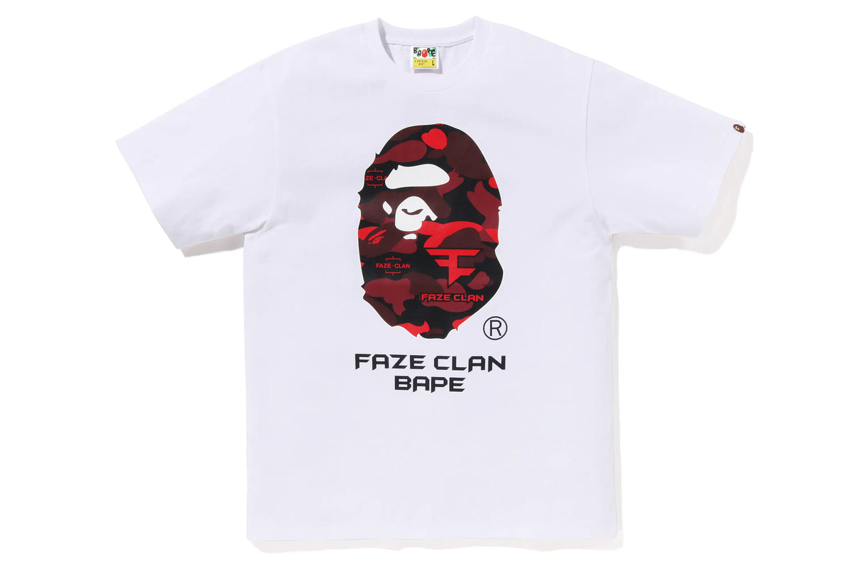 BAPE x Faze Clan Tee - White