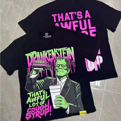 Awful Lot of Cough Syrup Tee - Frankenstein