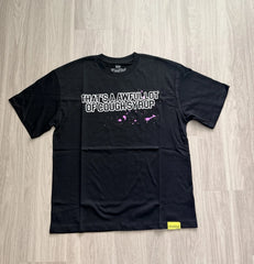 Awful Lot of Cough Syrup Tee - Black Purple