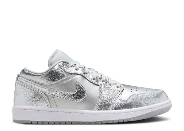 Wmns Air Jordan 1 Low SE 'Metallic Silver' – citykickssd