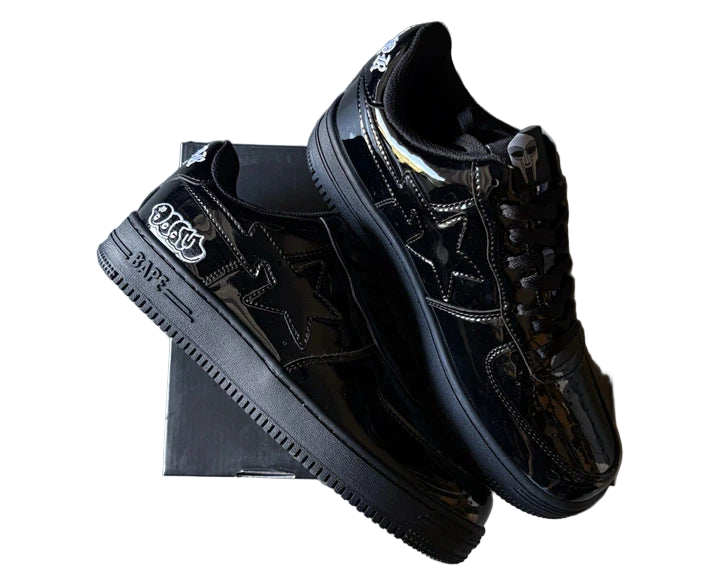 Bapesta X MF DOOM Triple Black