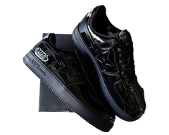 Bapesta X MF DOOM Triple Black