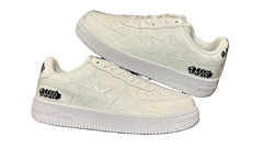 Bapesta X MF DOOM Triple White